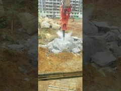 YTB140 النوع الأعلى / مثلث كاسح هيدروليكي 140 شيزل ، بدلة 19-26 طن