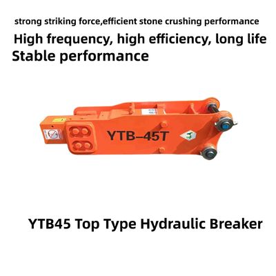 YTB45 النوع الأعلى الكاسح الهيدروليكي 45 شيزل بدلة 1.2-3.0 طن الحفر