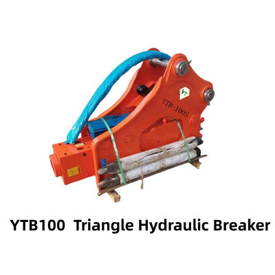 YTB100 المكسور الهيدروليكي مطرقة جانبية نوع مثلث نوع 100 شيزل ل 10-16 طن