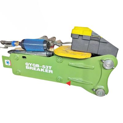 QYGB53 المكسور الهيدروليكي مطرقة العلوي نوع 53MM شيزل للحفر 3-5 طن