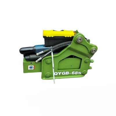 QYGB68 محطم هيدروليكي مثلثي 68 شيزل لآلات الهندسة 4-8 طن