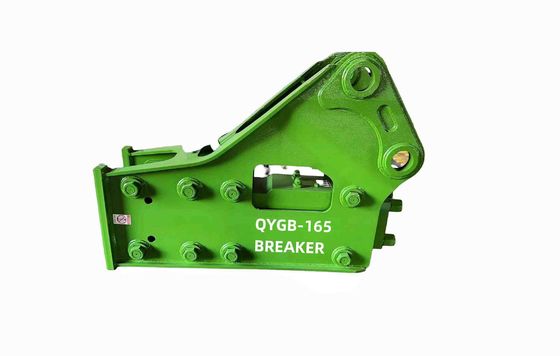 الحفرة الهيدروليكية كسارة الصخور QYGB165S مثلث نوع 165 شيزل ل 36-45 طن